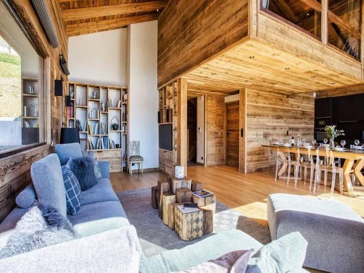 Chalet pour 15 personnes, avec jacuzzi ainsi que jardin et balcon, adapté aux familles à Les Saisies - 2