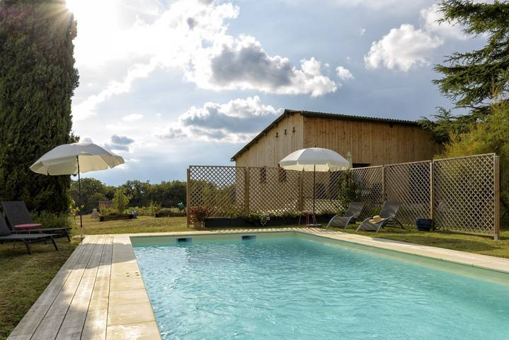 Location de vacances pour 2 personnes, avec jardin et piscine dans le Lot - 2