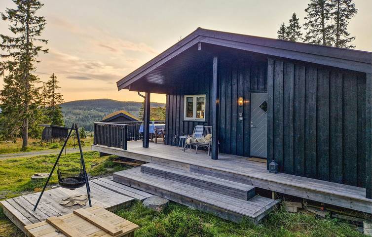 Ferienhaus für 6 Personen, mit Sauna und Terrasse sowie Garten - 1