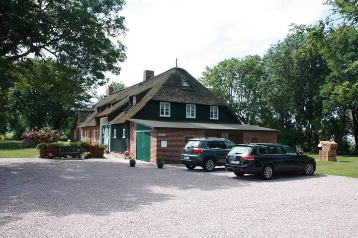 Ferienwohnung für 4 Personen, mit Garten und Sauna sowie Ausblick, kinderfreundlich in Tümlauer Koog - 3
