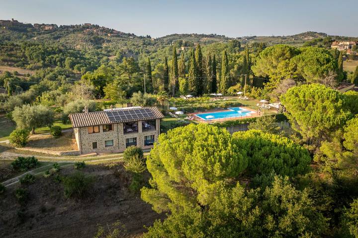 Ganze Ferienwohnung, Ferienwohnung für 2 Personen mit Garten in Panicale, Lago Trasimeno