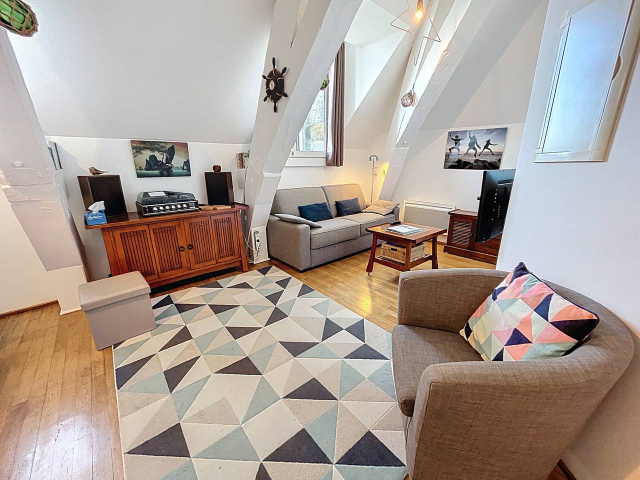 Ganze Wohnung, Gemütliche Wohnung, 200m Strand, privater Parkplatz, Wifi in Granville, Côte de la Déroute