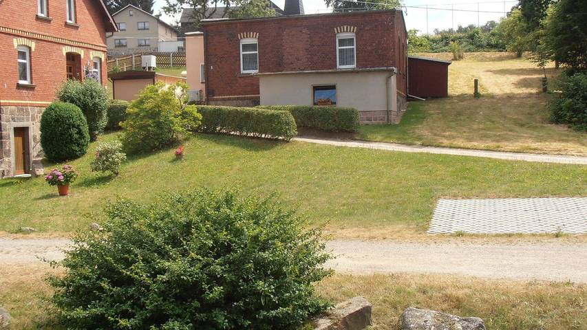 Ferienwohnung für 4 Personen, mit Garten, mit Haustier in Steinberg (Vogtland)