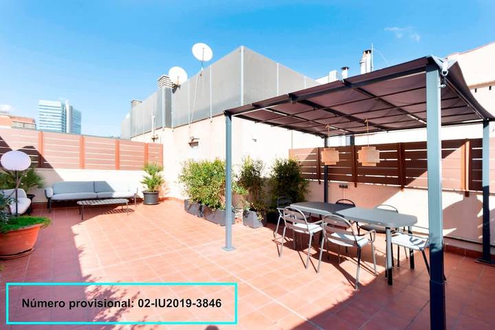 Ferielejlighed for 4 personer, med Have i Barcelona