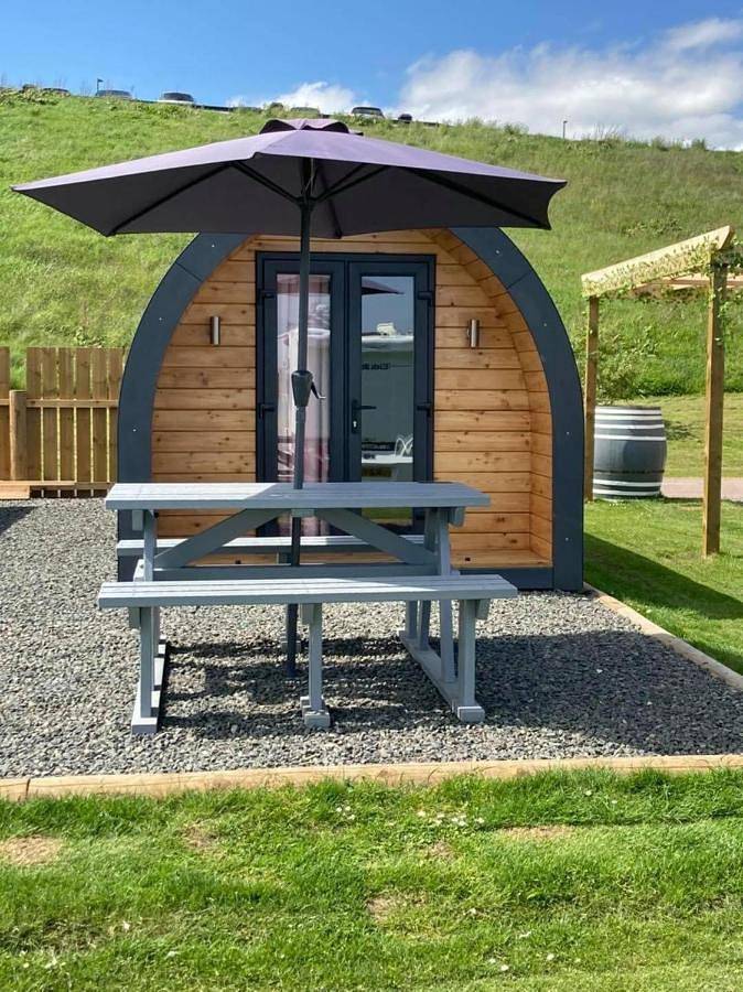 Glamping for 4 people, with view in Aberdeenshire