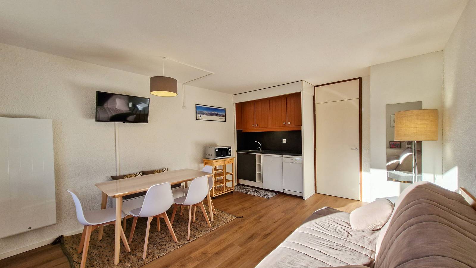 Gehele studio, Studio confortable · Centre station · Balcon (Fl-Gem23C9) in Flaine, Arâches-la-Frasse