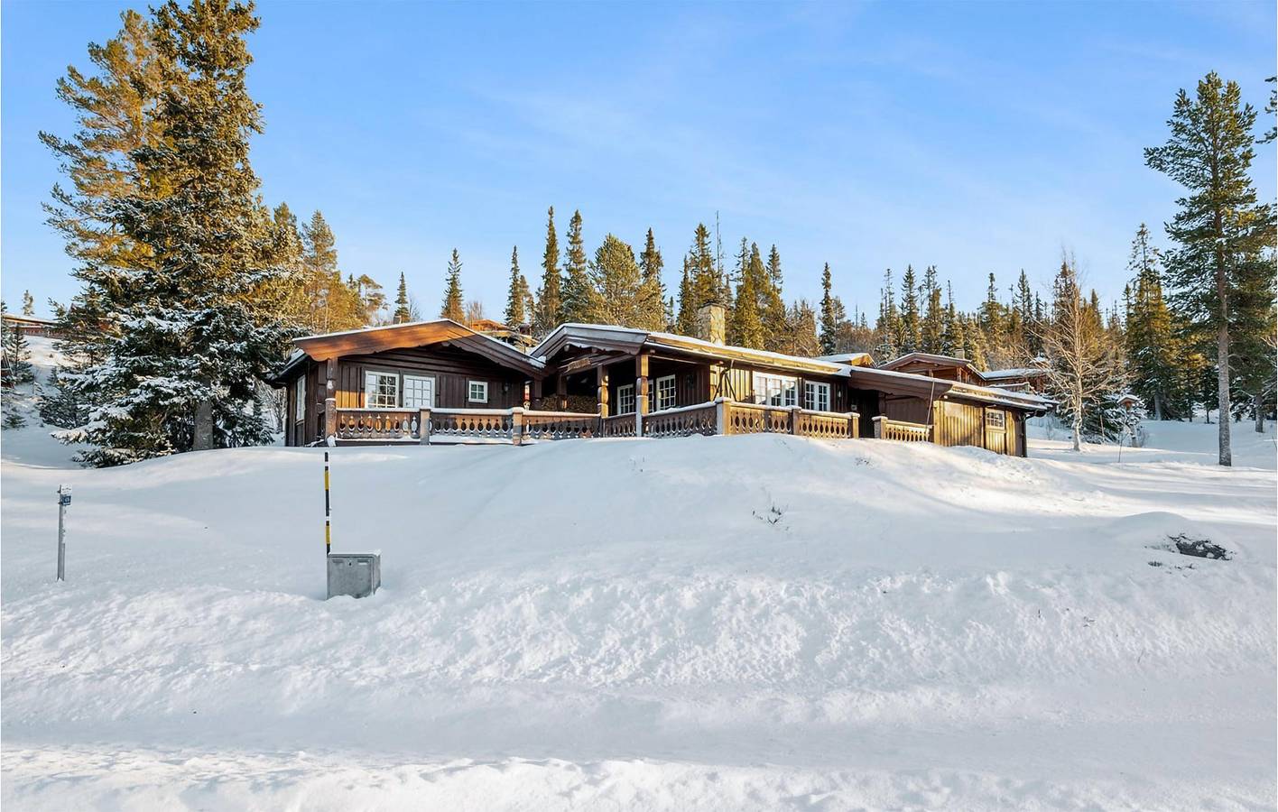 Feriehus for 8 personer med hage in Engerdal 
