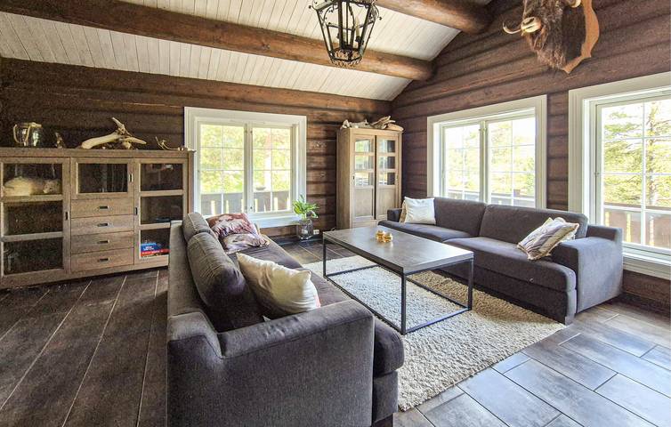 Ferienhaus für 10 Personen mit Terrasse in Hartevatnet, Bykle