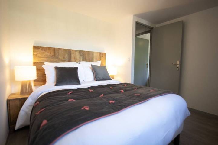 Appartement de vacances pour 5 personnes, avec jardin