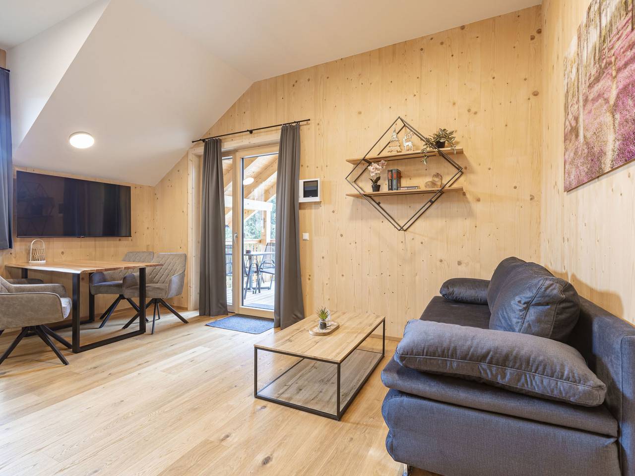Ganze Wohnung, Mit 1 Schlafzimmer & Sauna in Oberwölz, Westliche Obersteiermark