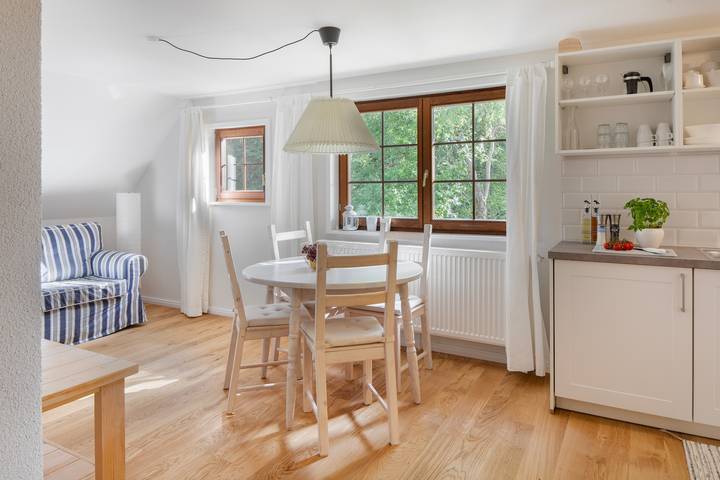 Ferienwohnung für 4 Personen, mit Garten und Sauna