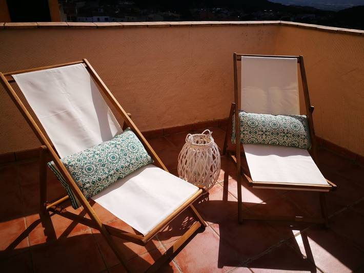 Appartamento intero, 2 bedroom apartment close to the center of Begur. Terrace and panoramic sea views in Begur Centre, Begur