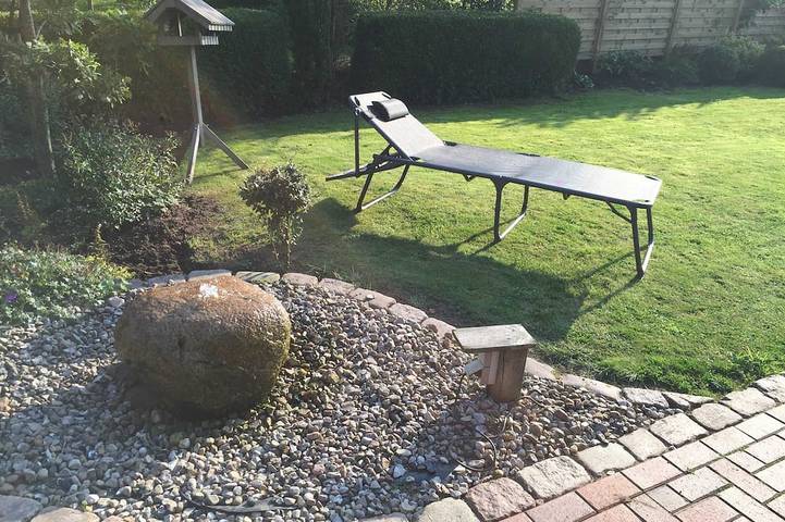 Blockhütte für 4 Personen, mit Garten in Erfde