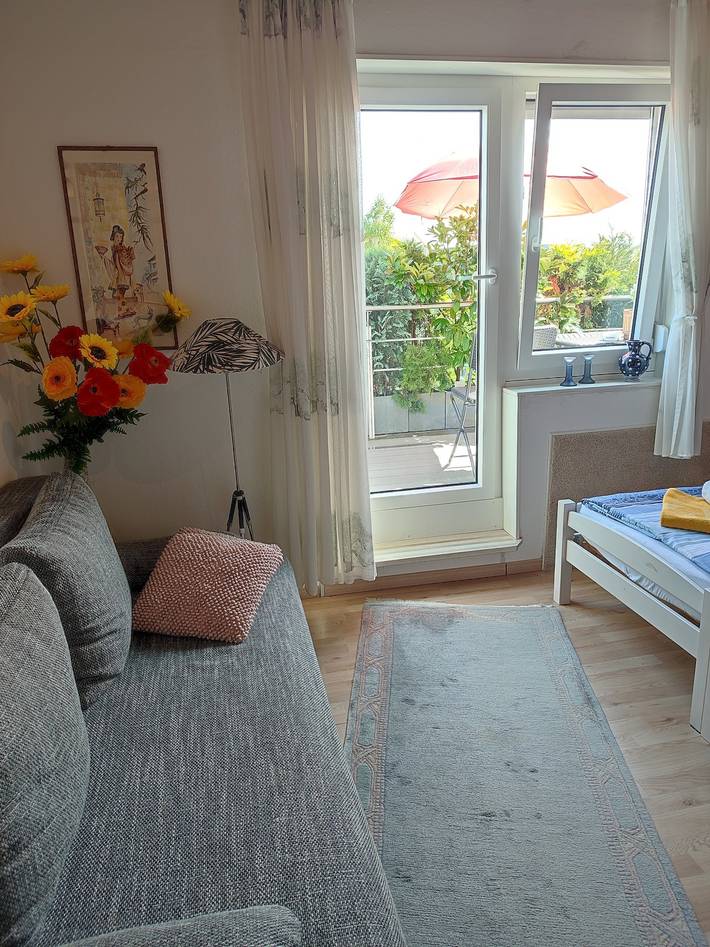 Ferienwohnung für 3 Personen, mit Balkon in Meckenbeuren