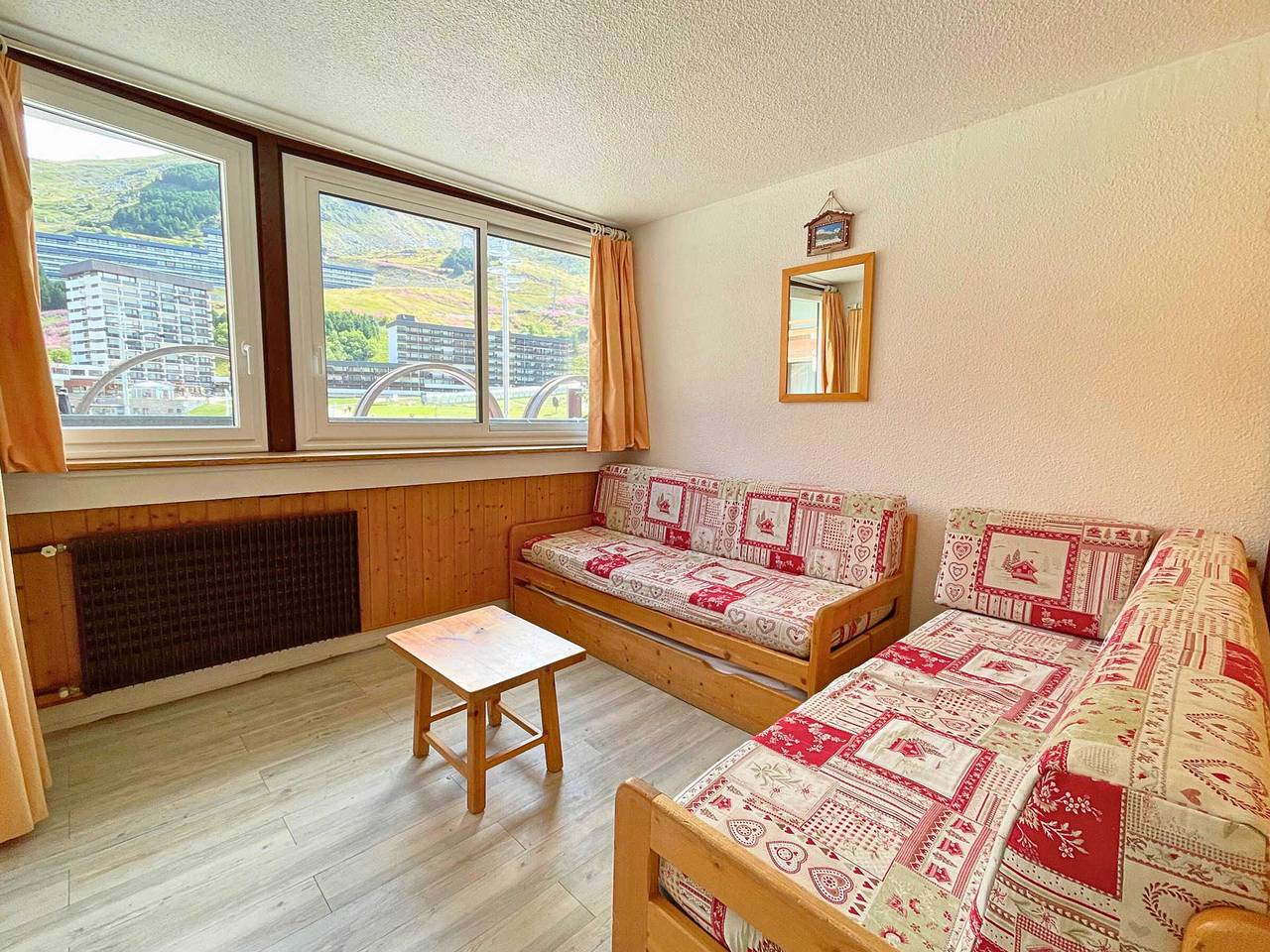 Ganzes Studio, Les Menuires Studio für 4 Pers, Haustiere erlaubt und Skiraum in Les Menuires, Saint-Martin-de-Belleville