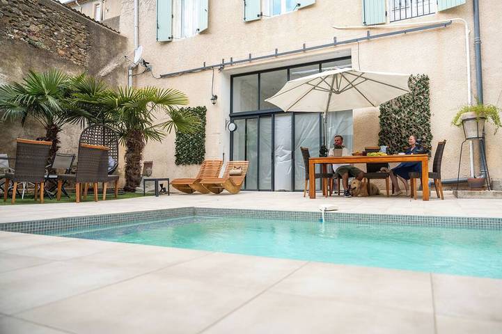 Maison d’hôte pour 3 personnes, avec Piscine