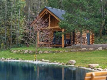 Ferienhaus für 2 Personen, mit Terrasse und Garten sowie Ausblick in Tschechien
