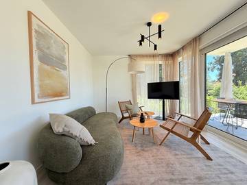 Ferienwohnung für 4 Personen, mit Garten und Seeblick, mit Haustier in Unteruhldingen
