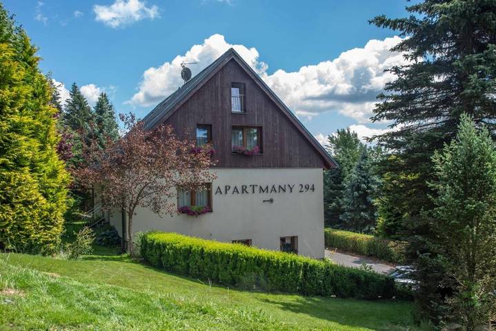Apartament wakacyjny dla 2 osób, z Taras i Ogród oraz Sauna i Widok w Bedřichov (Jablonec nad Nisou District)