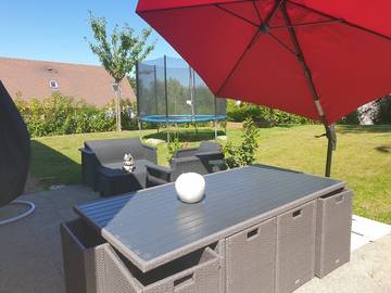 Gîte pour 4 personnes, avec balcon ainsi que jardin et jacuzzi dans le Calvados