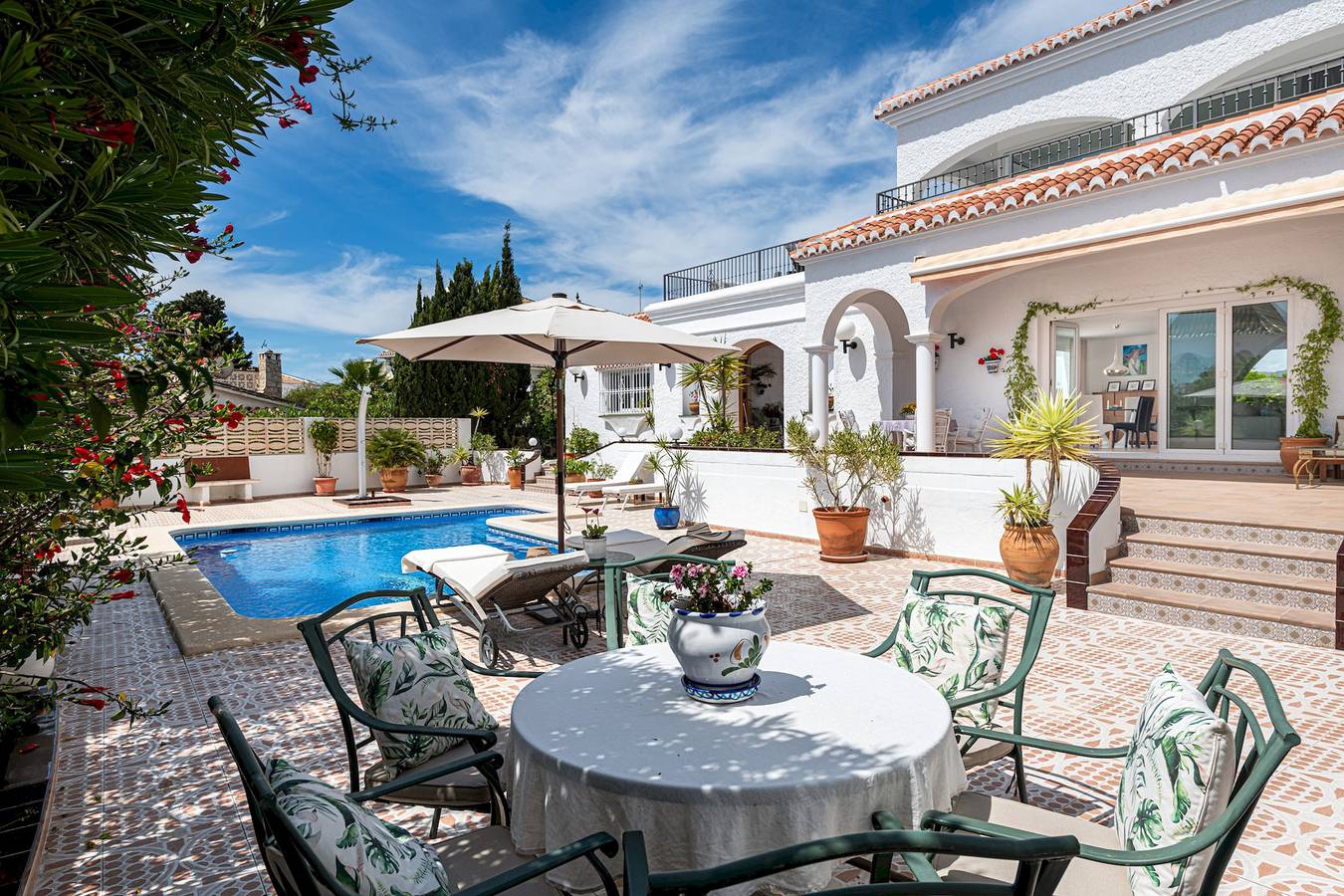 Los Arcos in Playa de Burriana, Nerja