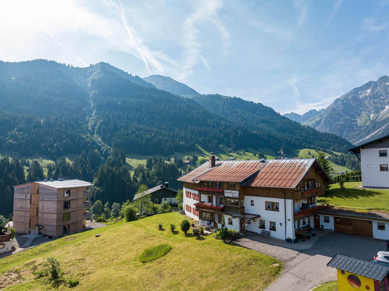 Ganze Ferienwohnung, Wohnung Beate 10 - 1 Schlafraum 1-Zimmer-Wohnung in Hirschegg Kleinwalsertal, Mittelberg
