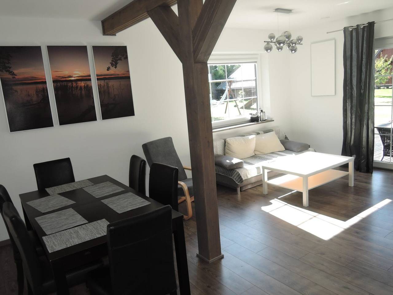 Holzhaus Kolczewo nahe Ostseestrand in Kołczewo, Stettiner Haff