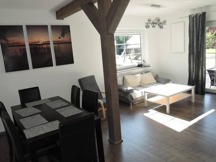 Holzhaus Kolczewo nahe Ostseestrand in Kołczewo, Stettiner Haff