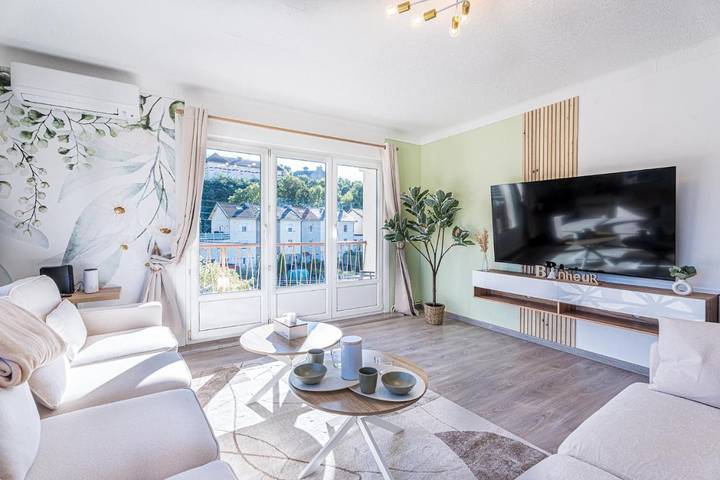 Appartement de vacances pour 8 personnes, avec Balcon