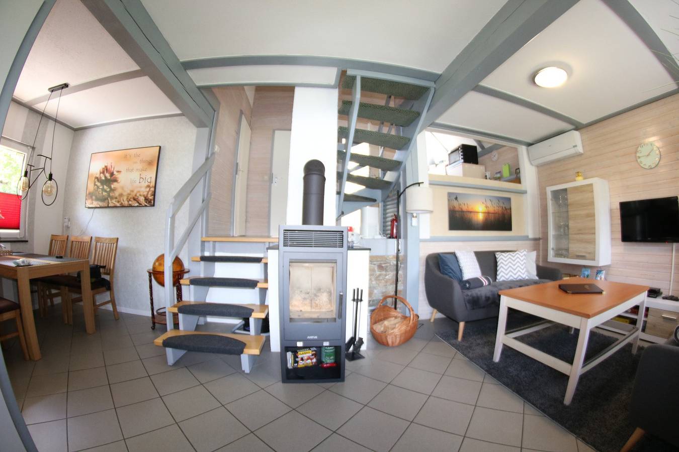 Ferienhaus 109 – Seepark Kirchheim mit privater Terrasse, Wlan und Klimaanlage in Kirchheim, Knüllgebirge