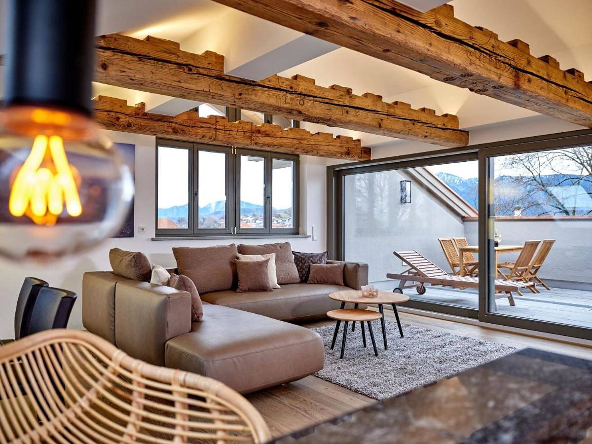 Ganze Wohnung, City Suites Murnau in Murnau am Staffelsee, Das Blaue Land