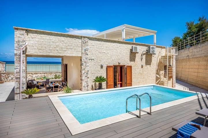 Villa per 6 persone, con Terrazza e Giardino nonché Piscina a Balestrate