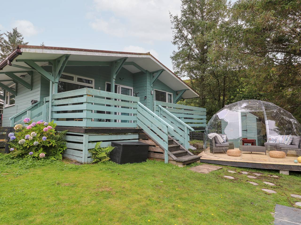 Lodge für 4 Personen mit Garten in Argyll & Bute