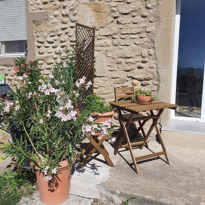 Gîte pour 3 personnes, avec jardin et vue à Châteauneuf-de-Galaure - 2