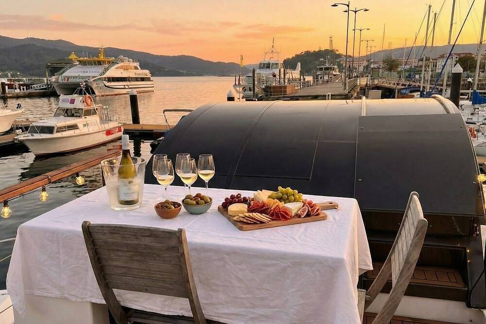 Exclusiva Embarcación en Marina de Vigo | Terraza Privada sobre el Mar in Rias Baixas