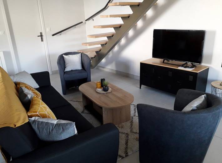 Gîte pour 5 personnes, avec terrasse et jardin à Coulon - 4