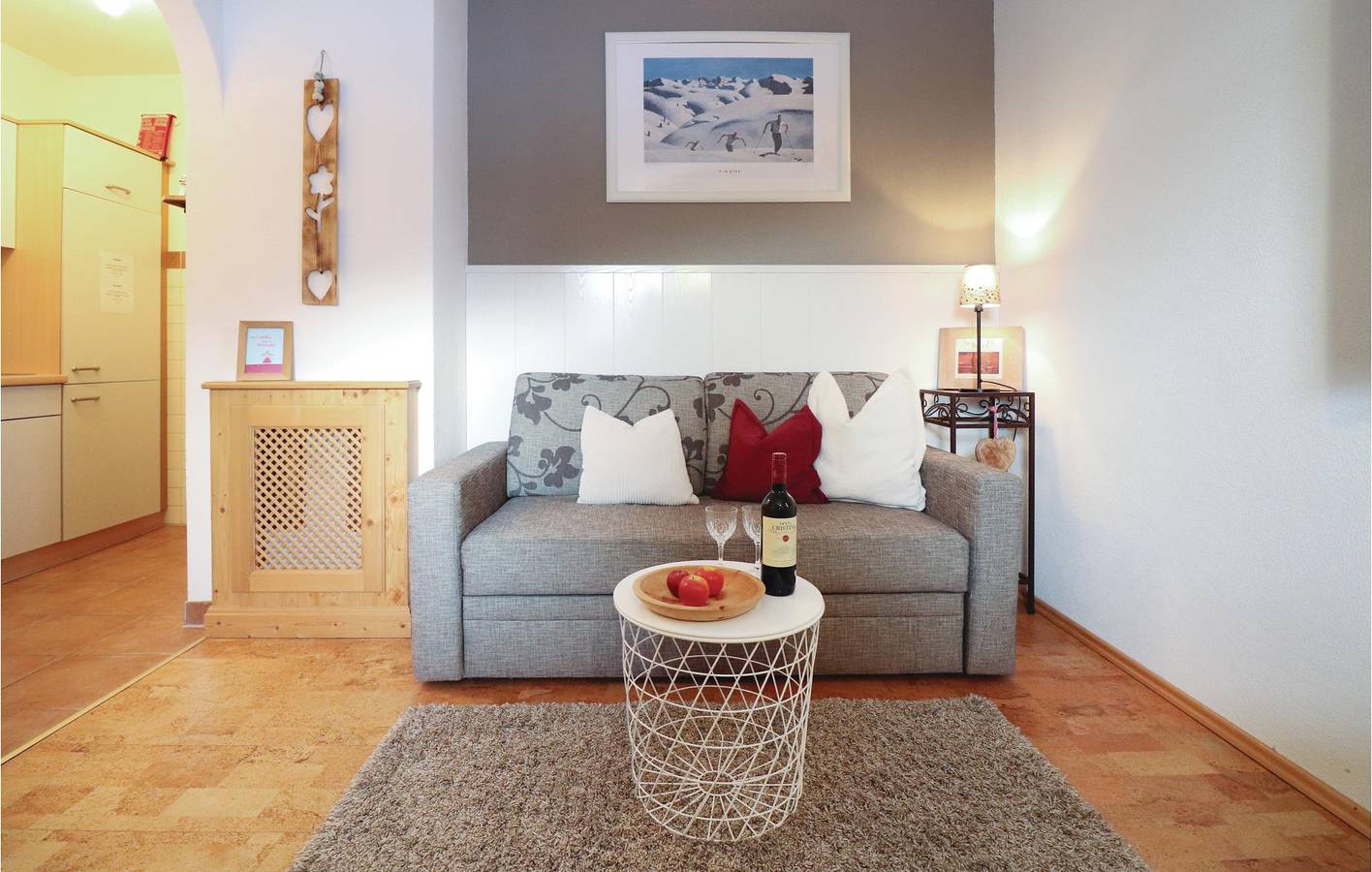 Apartamento de férias inteiro, Apartamento com vista para a montanha, com estacionamento e terraço in Alpbach, Alpes de Kitzbuhel