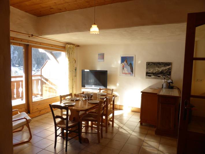 Gîte pour 6 personnes, avec balcon à Les Contamines-Montjoie - 2