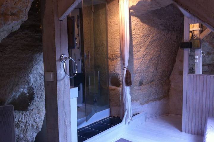 Loft troglodyte dans la vallée de la Loire en France in Thoré-la-Rochette, Vallée de la Loire