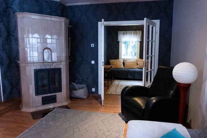 Ferienhaus für 8 Personen, mit Balkon und Terrasse sowie Garten und Sauna