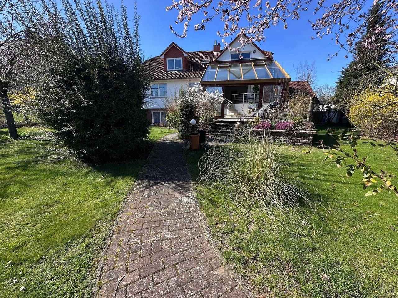 Ganze Ferienwohnung, Haus Ostseesprung - Fewo Sarah Hochparterre gratis Wlan, Parkplatz und gem. Garten - Gemütliche Ferienwohnung Sarah - Haus Ostseesprung - Garten, Wlan in Bad Doberan in Bad Doberan (Stadt), Bad Doberan