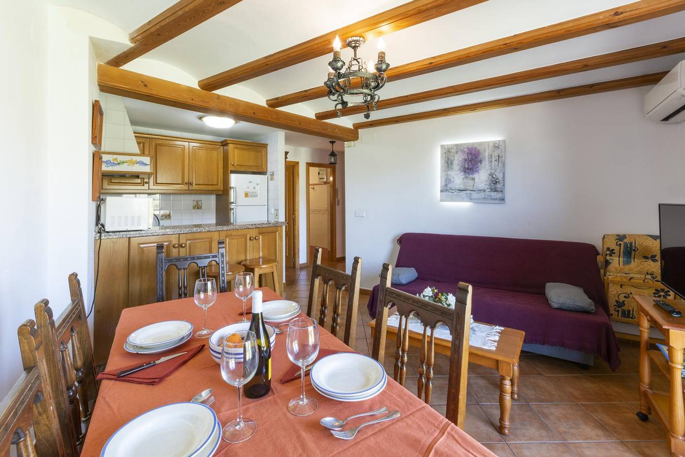 Apartamento vacacional entero, Carrebaix Iv - Apartamento rural con bonitas vistas y Wifi gratis. in Orba, Costa Blanca