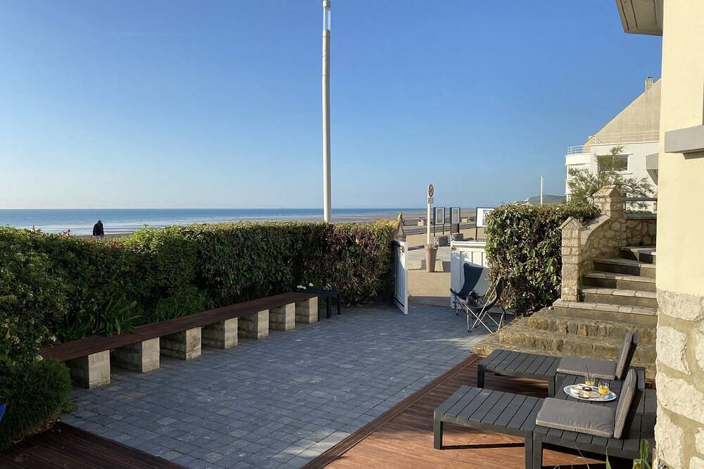 Appartement entier, Rare: Belle location front de mer avec jardin in Wissant, Région de Boulogne-sur-Mer