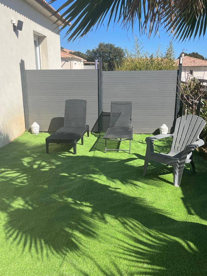 Location de vacances pour 4 personnes, avec jardin ainsi que jacuzzi et piscine à Lucciana - 3