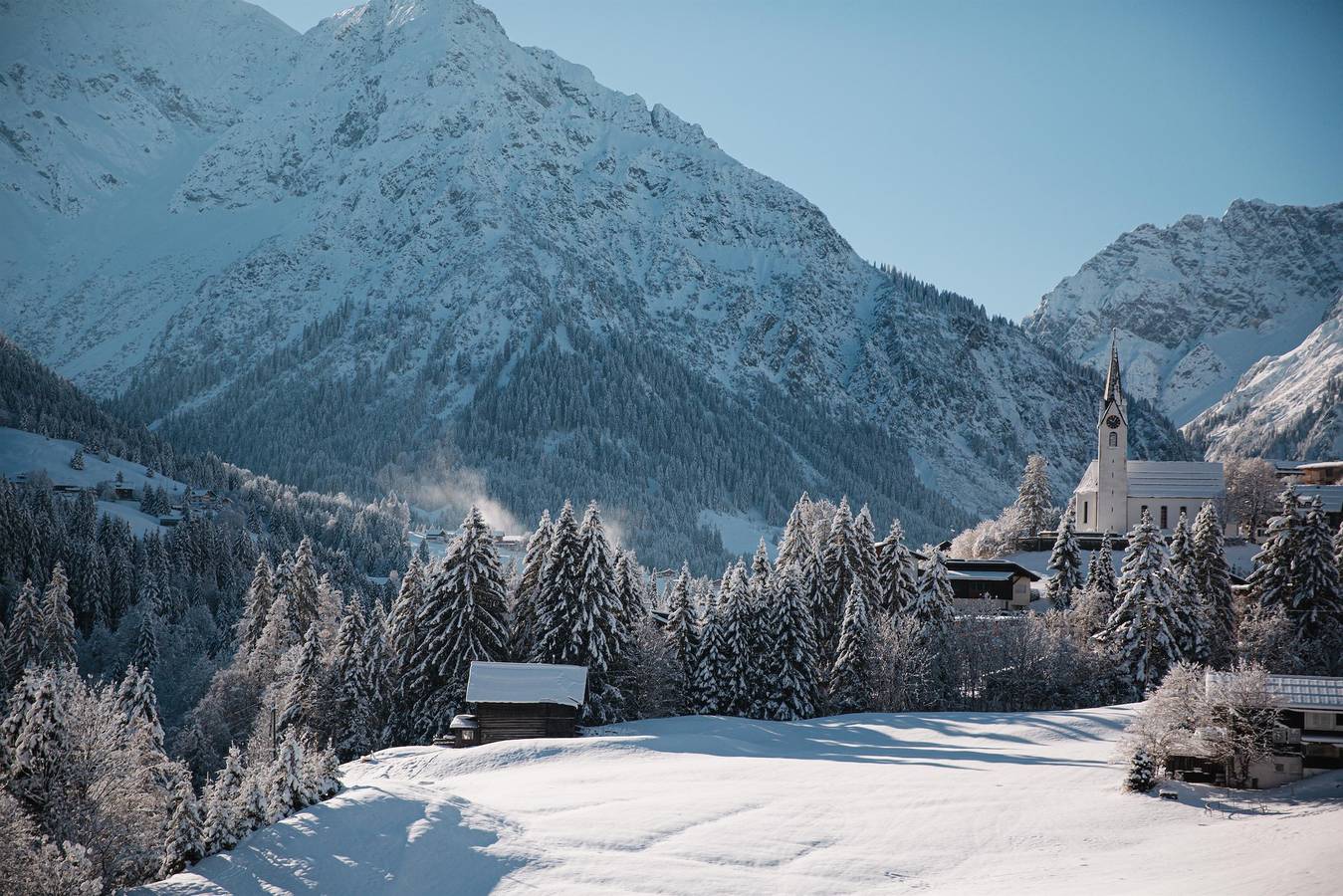 Ganze Ferienwohnung, Ferienwohnung - 2 Schlafräume in Hirschegg Kleinwalsertal, Mittelberg