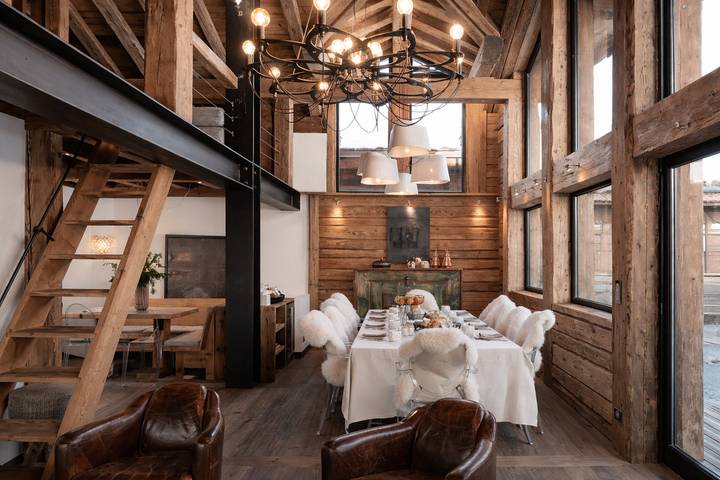 Chalet pour 10 personnes, avec balcon/terrasse, animaux acceptés à Val-d'Isère