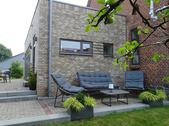 Ganze Ferienwohnung, Hygge Hus Langstedt: moderne und stilvolle Fewo - Hygge Hus Langstedt in Langstedt, Grünes Binnenland