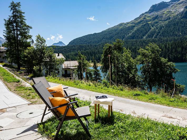 Ferienwohnung für 2 Personen, mit Seeblick und Garten in St. Moritz - 4