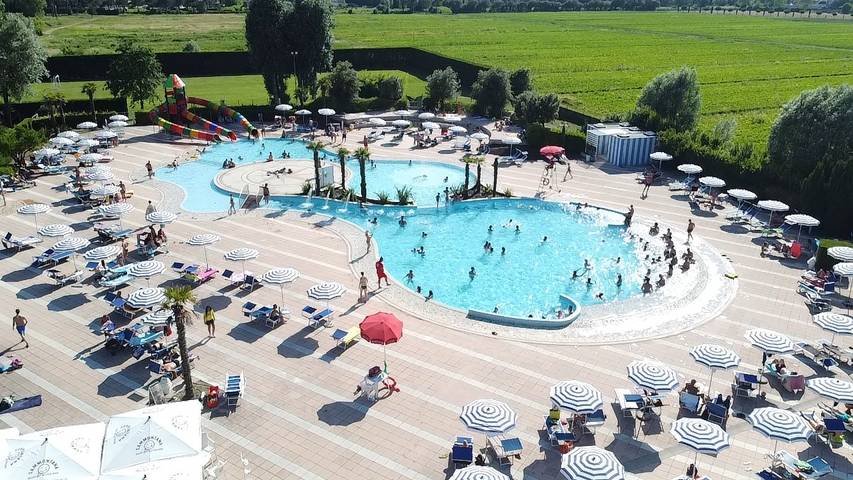 Ferienpark für 7 Personen, mit Pool an der Adriatisches Meer