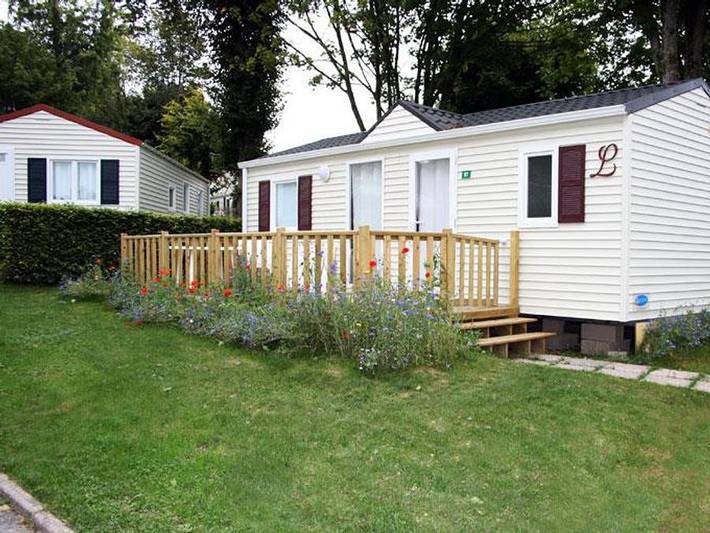 Sunêlia Camping les Nids du Lac - Mobilheim 4 personen - Mh2 Savanah 31 m² in Sanchey, Épinal und Umgebung